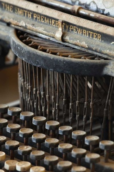 CA, Bodie State Historic Park Old typewriter